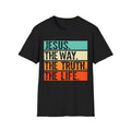 Jesus The Way Truth Life, Women Men Christian T-Shirt, Menswear Top, Womenswear Top Hoodie, Sweatshirt | ZylaModa.com