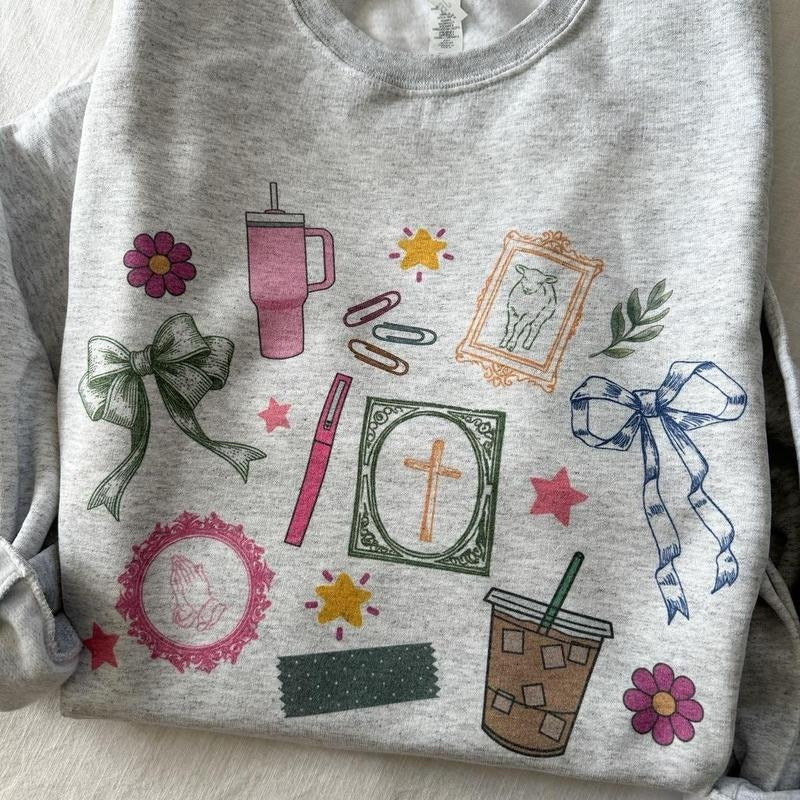 Jesus Things Crew Sweatshirt T-Shirts, Hoodie | ZylaModa.com