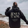 Jesus is King Sweatshirt Menswear Soft Stylish Breathable Tops T-Shirts, Hoodie | ZylaModa.com