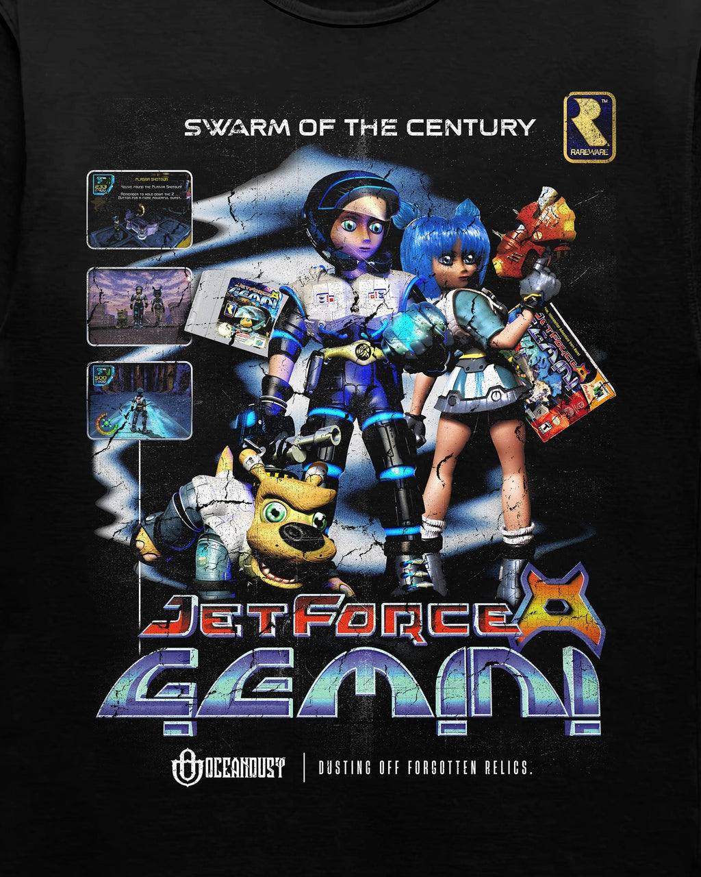 Video Games 'Jet Force Gemini' T-Shirt Hoodie, Sweatshirt | ZylaModa.com (Image 2)