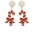 Jeweled Candy Cane Earrings T-Shirts, Hoodie, Sweatshirt | ZylaModa.com