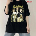 Jimin Kpop Bts Bangtan T-Shirt Unisex Full Size Hoodie, Sweatshirt | ZylaModa.com