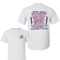Joe Dirt 4th of July Graphic Shirt, Trendy Cotton Apparel, Funny 2-Sided Merica Tee, Full-Color Casual Menswear Top,...