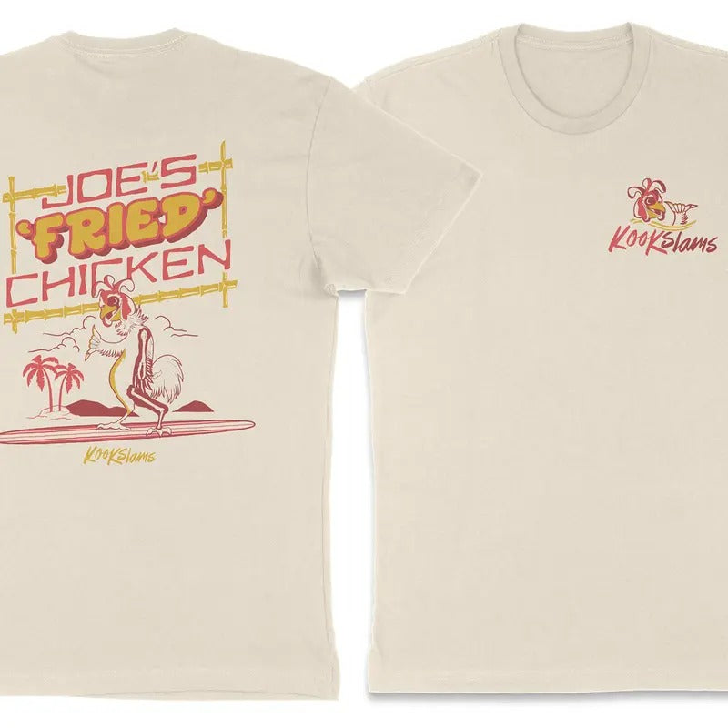 Joe Fried Chicken Shirt, Unisex Trendy Tee Womenswear Hoodie, Sweatshirt | ZylaModa.com