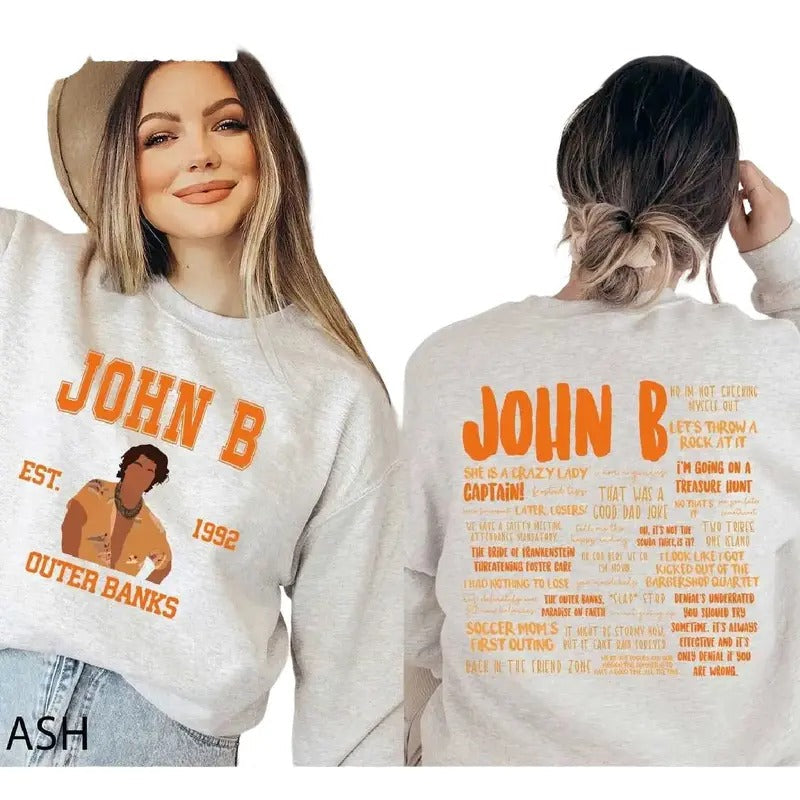 John B Chase Pogue Life Fan T Shirt Outer Banks 2020 Pogue Life Paradise On Earth Shirt Sleeve Top Hoodie, Sweatshirt
