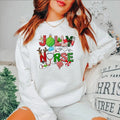 Jolly Nurse Sweatshirt, Christmas Nursing, Gift For Nurse Shirt, Nurse Life Xmas, Merry Christmas Tee, Unisex Shirt, Gift...
