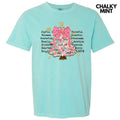 Joyful Peaceful Cheerful Tree Comfort Colors T-Shirt 'NLB' Hoodie, Sweatshirt | ZylaModa.com