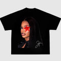 Jt Big Face Red Star Pink Graphic Tee Hoodie, Sweatshirt | ZylaModa.com