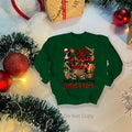 Just A Girl Who Loves Christmas DTF Transfer ONLY - This is NOT a T Shirt Hoodie, Sweatshirt | ZylaModa.com