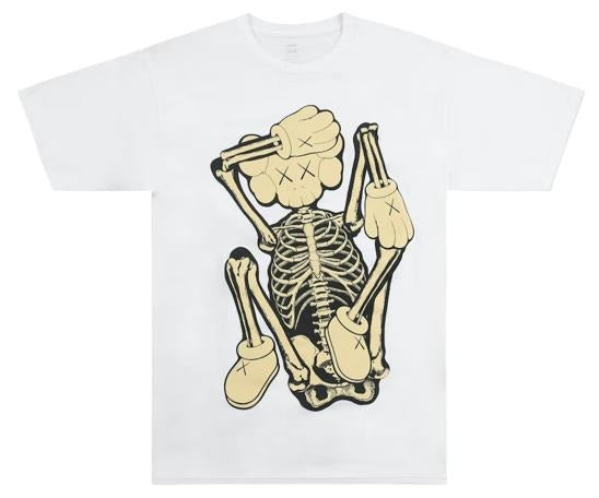 KAWS Skeleton New Fiction T-Shirt Bone 2021 (KAWS-SS01) Men's Size S-XL Hoodie, Sweatshirt | ZylaModa.com