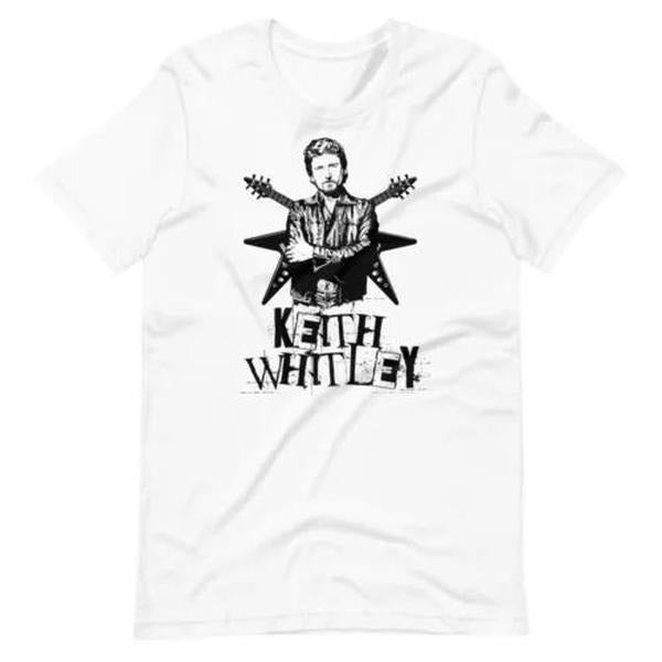 KEITH WHITLEY Country Music Punk Parody Tee Short-Sleeve Unisex T-Shirt Casual Classic Hoodie, Sweatshirt | ZylaModa.com