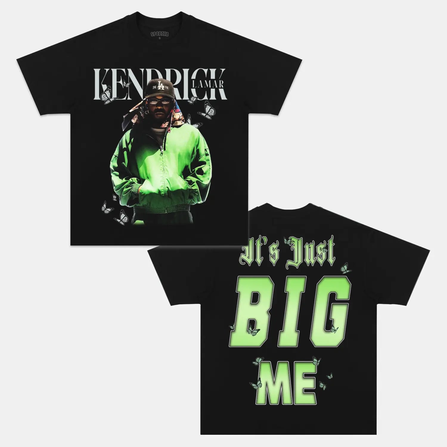 KENDRICK LAMAR- IT'S JUST BIG ME V2 TEE.. Hoodie, Sweatshirt | ZylaModa.com (Image 1)