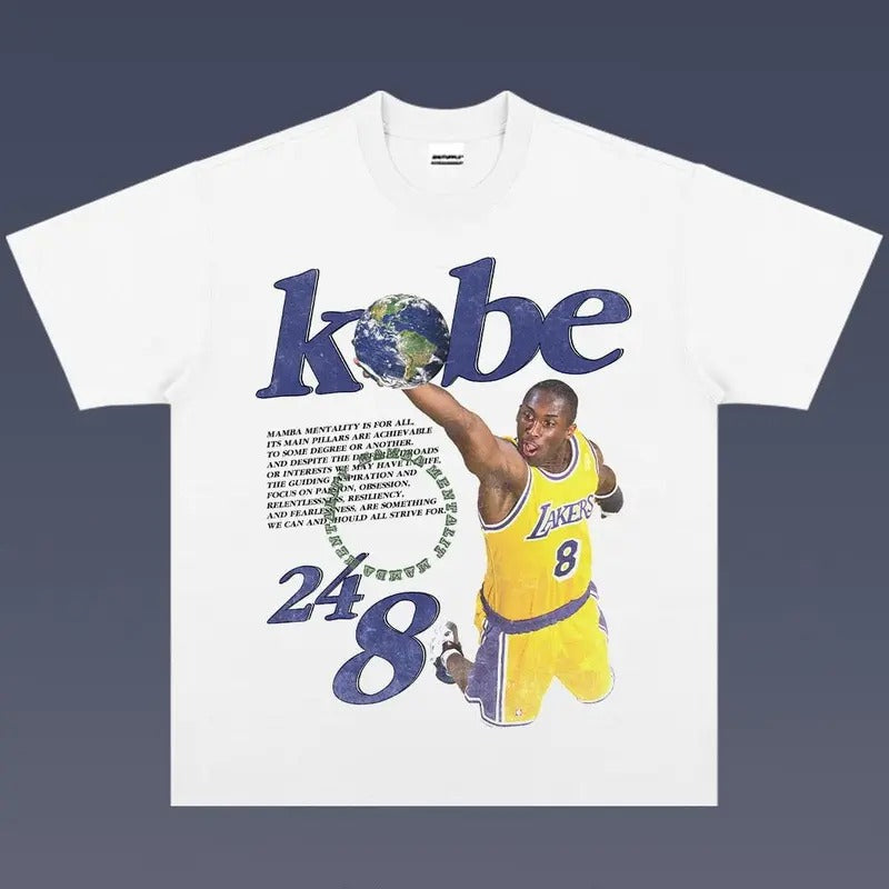 KOBE Tee | Vintage Tee Graphic T-Shirt Sweatshirt Hoodie | Sport Tee - Gift For Fan 4.99 | ZylaModa.com