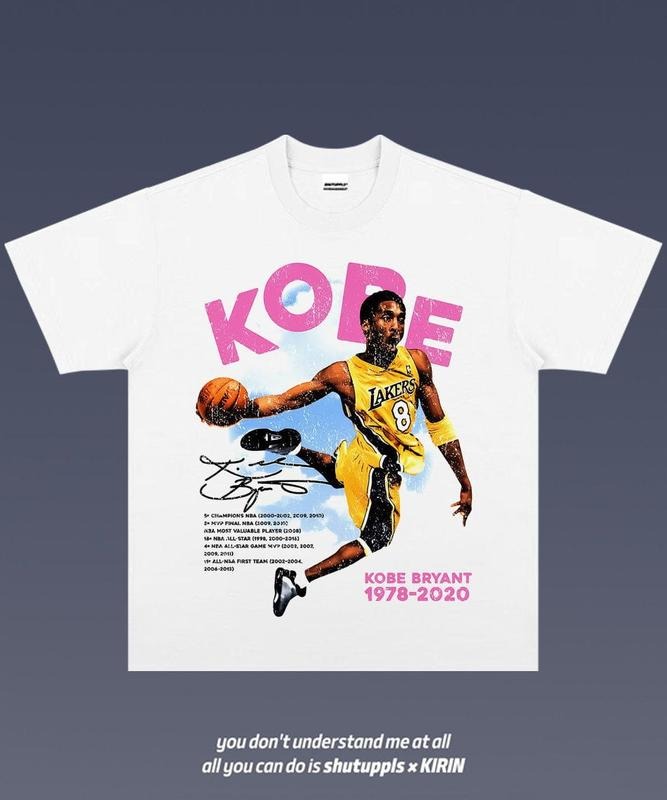 KOBE Tee | Vintage Tee Graphic T-Shirt Sweatshirt Hoodie | Sport Tee - Gift For Fan 4.44 | ZylaModa.com