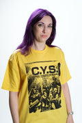 THE KING OF FIGHTERS - 'Team C.Y.S. Flyer' T-Shirt - Yellow Hoodie, Sweatshirt | ZylaModa.com (Image 1)