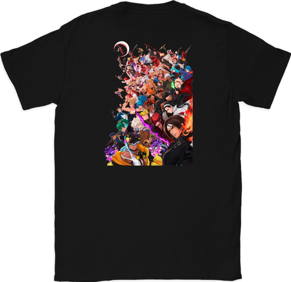 THE KING OF FIGHTERS - '1st Anniversary' T-Shirt - Black Hoodie, Sweatshirt | ZylaModa.com (Image 2)