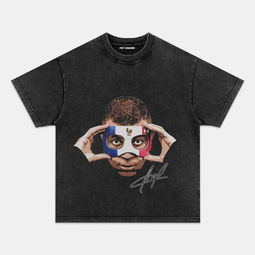 KYLIAN MBAPPÃƒâ€° BIG FACE TEE 1.0 Hoodie, Sweatshirt | ZylaModa.com (Image 2)