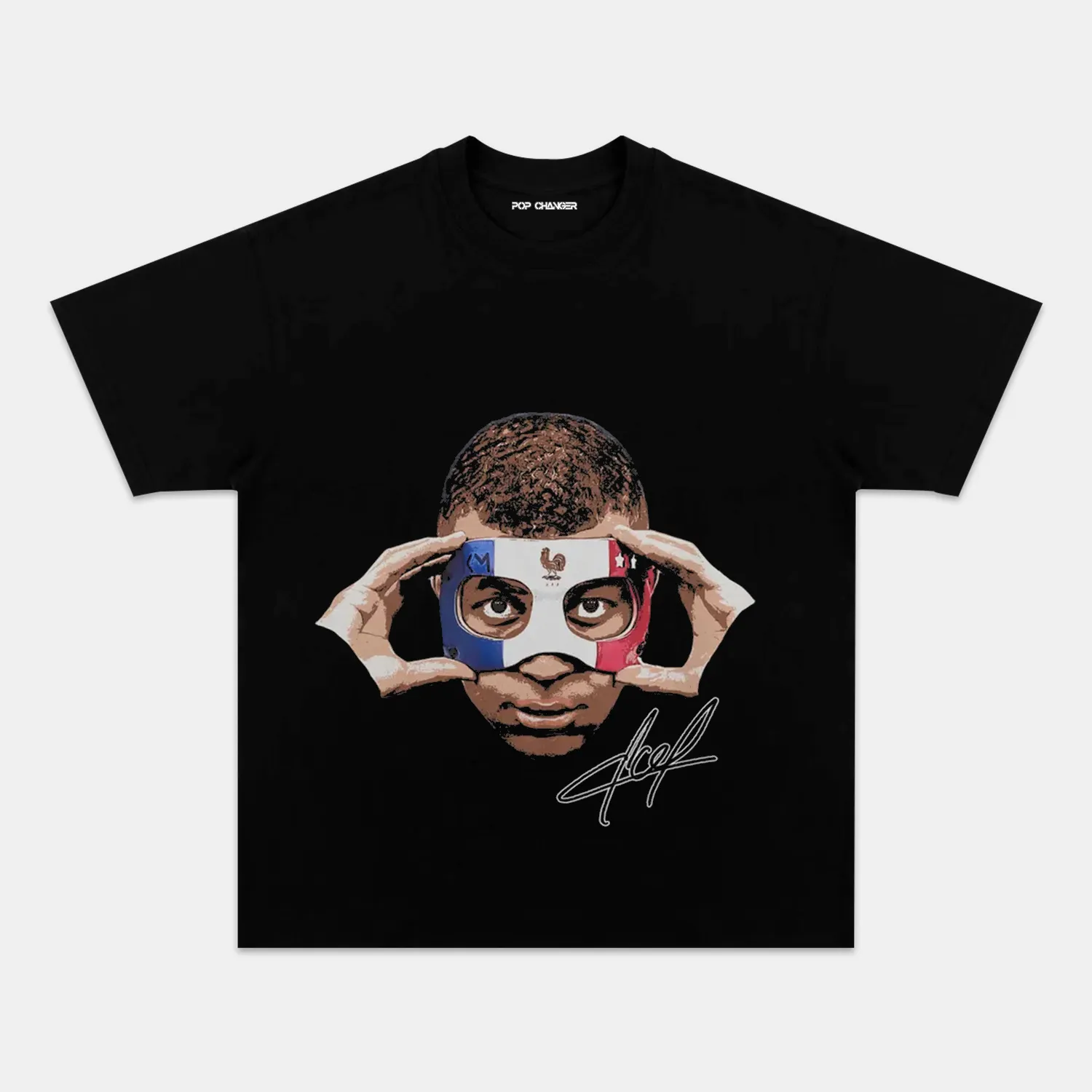 KYLIAN MBAPPÃƒâ€° BIG FACE TEE 1.0 Hoodie, Sweatshirt | ZylaModa.com (Image 1)