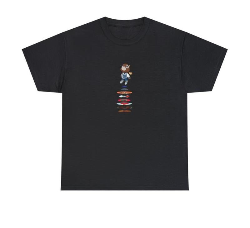 Kan West Graduation T-shirt , The College Dropout, Graduation Bear, Gift for Classic , Unisex T-Shirt, For Men Women...