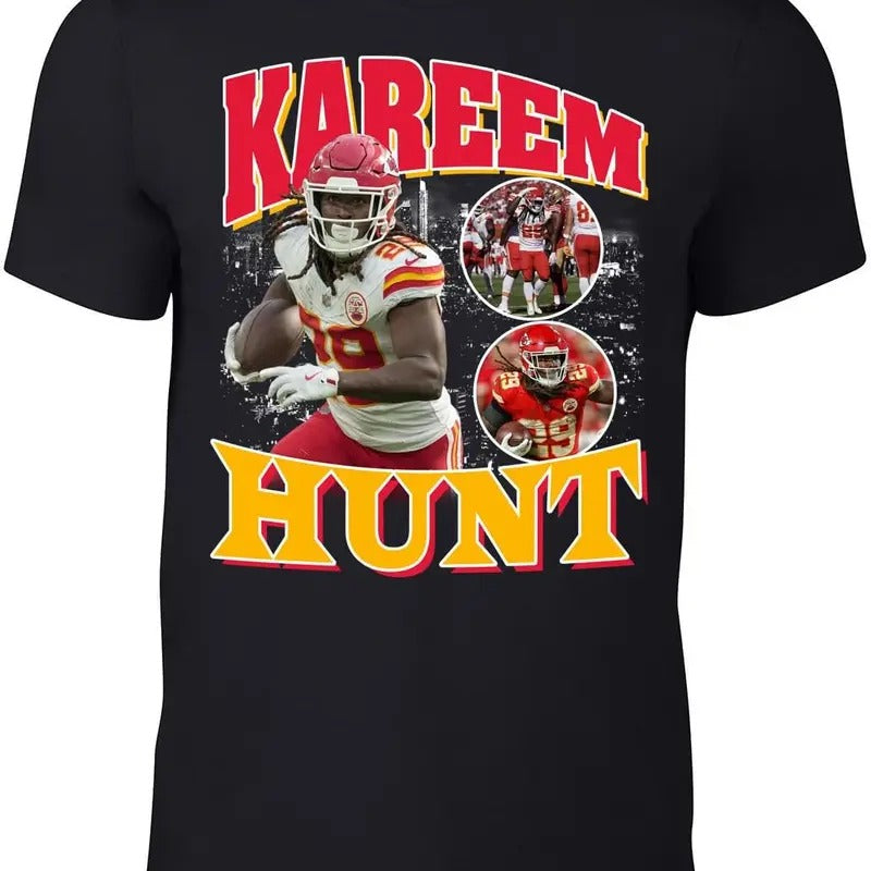 Kansas City Kareem Hunt Bootleg Style T-Shirt Hoodie, Sweatshirt | ZylaModa.com
