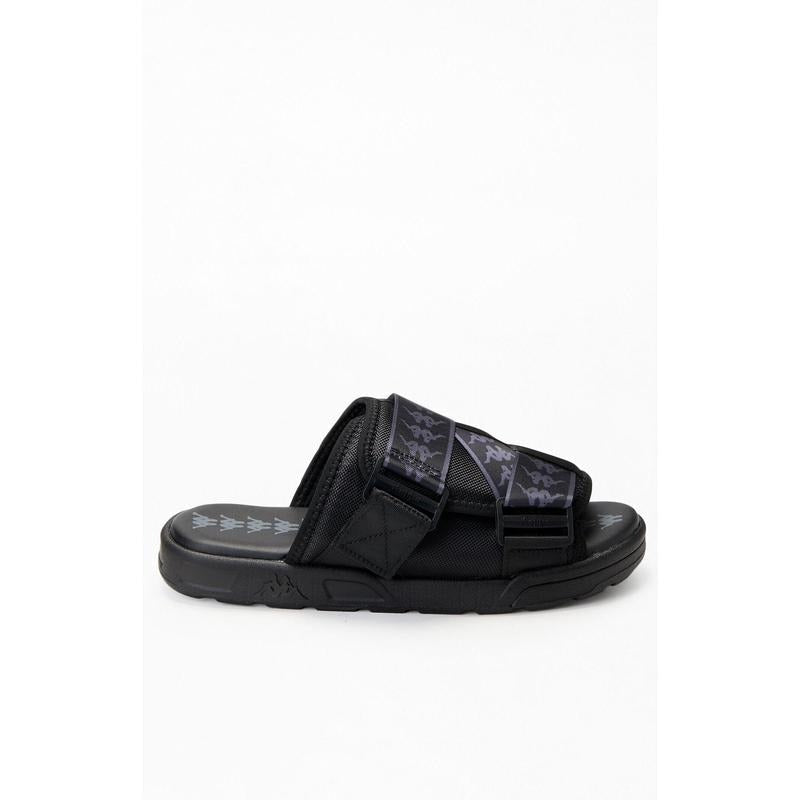 Kappa Men's Black 222 Banda Mitel1 Slide Sandals T-Shirts, Hoodie, Sweatshirt | ZylaModa.com