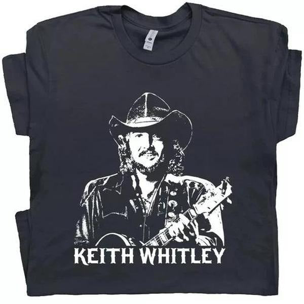Keith Whitley T Shirt Vintage Country Western Music Outlaw Concert Hoodie, Sweatshirt | ZylaModa.com
