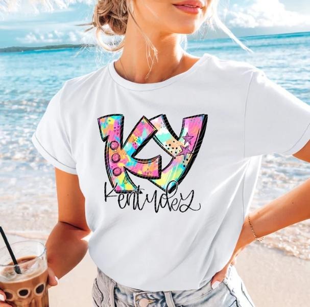 Kentucky Neon Splash DTF Transfers - THIS IS NOT A SHIRT Hoodie, Sweatshirt | ZylaModa.com