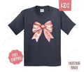 Kids Christmas Shirt - Gingerbread Bow Children's Tshirt - Youth Holiday Tee Gildan Hoodie, Sweatshirt | ZylaModa.com
