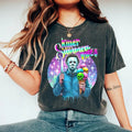 Killer Summer Vibes Shirt, Summerween Shirt, Michael Myers Ice Cream T-Shirt, Horror Summer Shirt, Horror Beach Tee,...