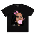 Kitty Vibes, Bubblegum Dreams - The Mariah PINK Big Face Tee That Radiates Fun Hoodie, Sweatshirt | ZylaModa.com