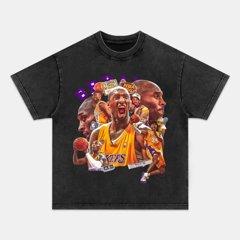 Kobe BryantUnisex Fit T-Shirt | VINTAGE TEE | MEN'S GRAPHIC T-SHIRT SWEATSHIRT HOODIE | GIFT FOR FAN | ZylaModa.com