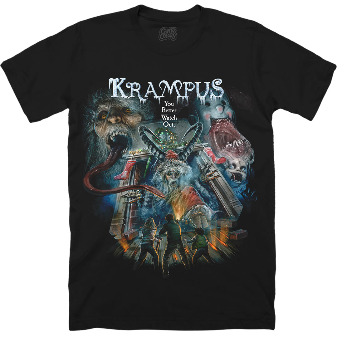 KRAMPUS: TO ALL A GOOD NIGHT - T-SHIRT Hoodie, Sweatshirt | ZylaModa.com (Image 1)