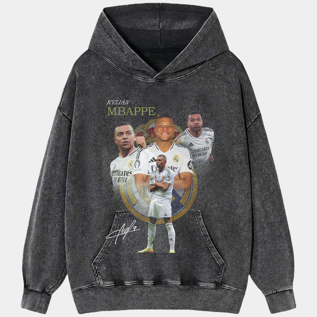 Kylian MbappÃ© 4.16 Tee Hoodie, Sweatshirt | ZylaModa.com (Image 2)