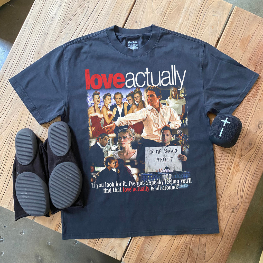 2003 LOVE ACTUALLY HEAVYWEIGHT BLACK T-SHIRT Hoodie, Sweatshirt | ZylaModa.com (Image 1)