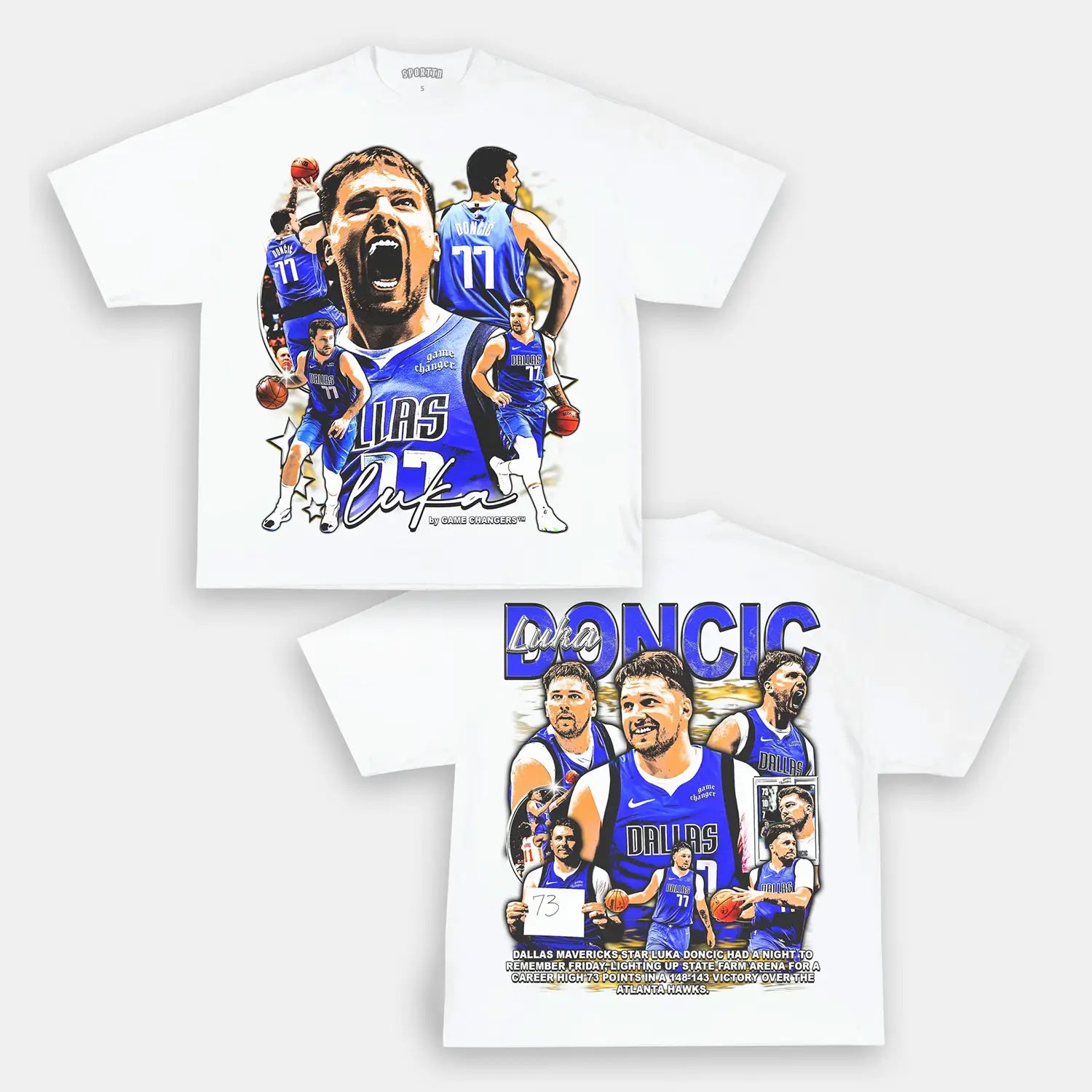 LUKA 73PTS V2 TEE - [DS] Hoodie, Sweatshirt | ZylaModa.com (Image 4)