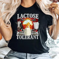 Lactose Intolerant Funny Gift T-Shirt For Friends, Free Milk LMAO Shirt For Lactose Tolerant, Cringy Shirts Gen Z...