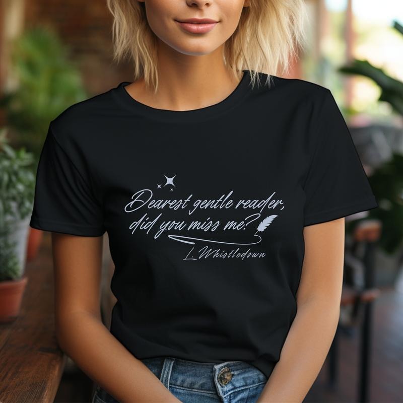 Lady Whistledown Quote T-Shirt, Spill The Tea Sweatshirt, soft girl era Bridgerton Sweater, Book Lover Womenswear Tee,...
