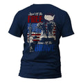 Land of The Free Home of The Brave Front or Back Print T-Shirt Hoodie, Sweatshirt | ZylaModa.com