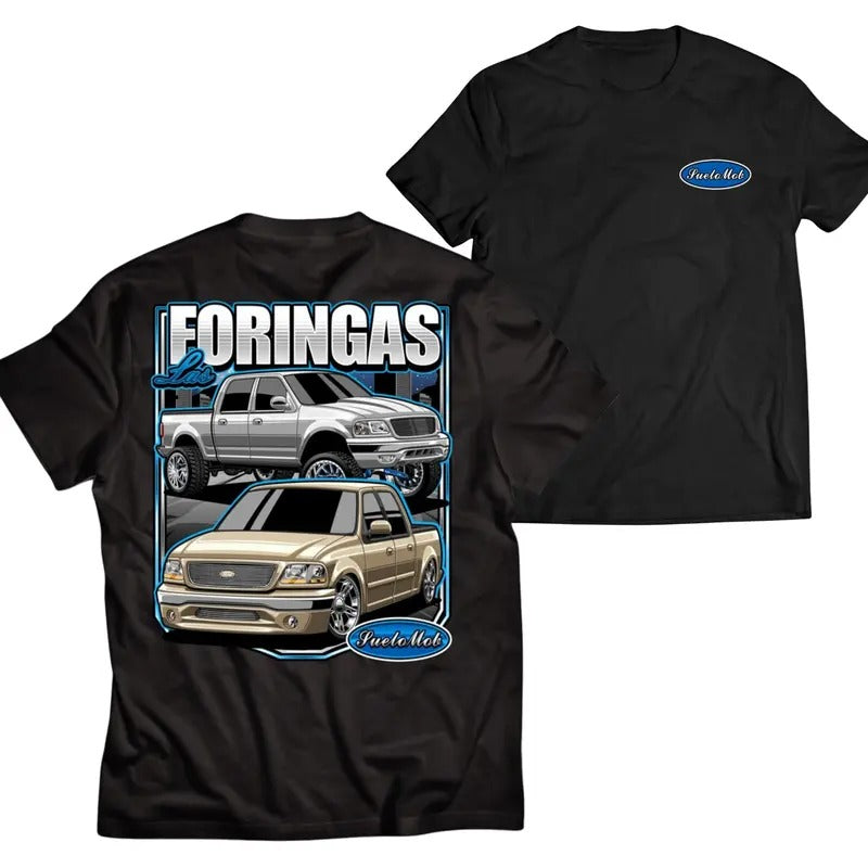 Las Foringas T-shirt, Men's Car Lover T-Shirt, Automotive Graphic Tee, Car Enthusiast Apparel, Casual Car Merch for Men...