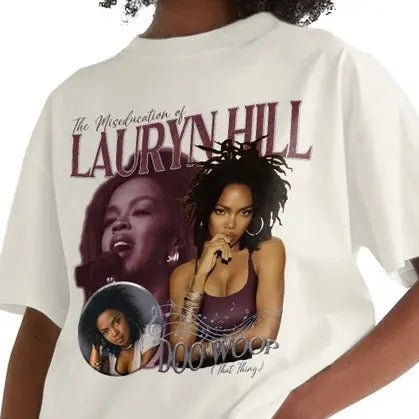 Lauryn Hill T-Shirt Match Burgundy Shirt Music T-shirtstyle{n002}2 Hoodie, Sweatshirt | ZylaModa.com
