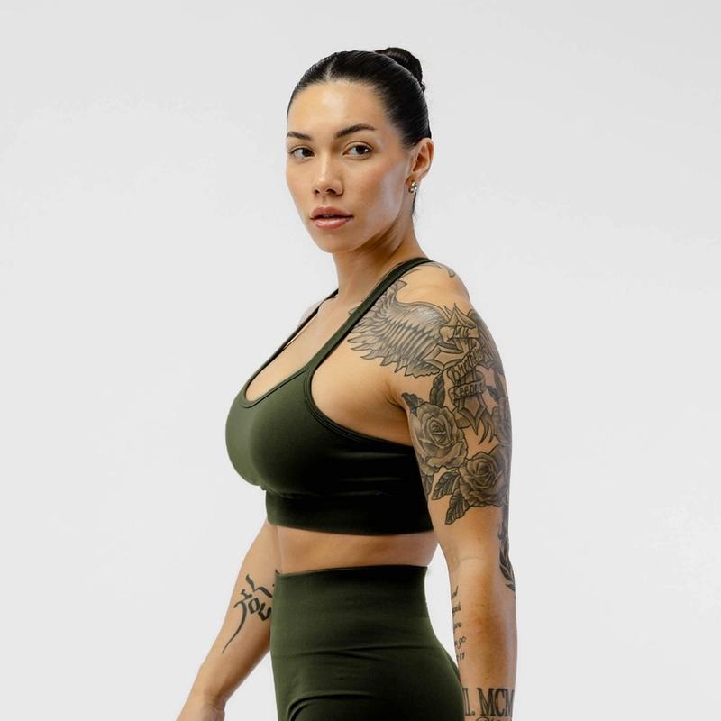 Legacy Women's Plain Knitted Summer Bra - Ranger Green T-Shirts, Hoodie, Sweatshirt | ZylaModa.com