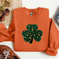 Leopard Shamrock Chenille Patch T-Shirts, Hoodie, Sweatshirt | ZylaModa.com