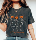Let's Get Halloweird Shirt Dancing Skeletons Shirt Party Shirt For Halloween Let's Get Halloweird Halloween Tee Let's Go...