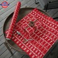 Let's Go Brandon Christmas Gift Wrap Red 2023 Version Pro Trump Gift Wrap Funny Christmas Songs Red Christmas Wrap - Maga...