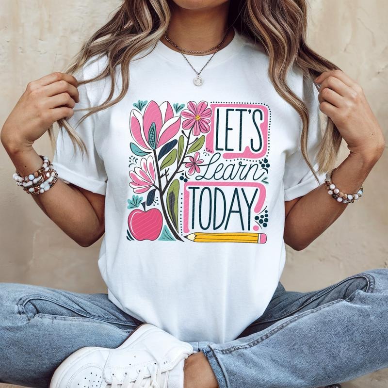 Let's Learn Today DTF Transfers - THIS IS NOT A SHIRT Hoodie, Sweatshirt | ZylaModa.com