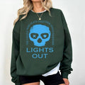 Lights Out Sweatshirt, Blu Skull Navessa Allen Book Sweat T-Shirts, Hoodie | ZylaModa.com