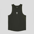 Lightweight Axis Men's Summer Swoop Hem Athletic Tank Top - OD Green, Soft Fabric T-Shirts, Hoodie, Sweatshirt | ZylaModa.com