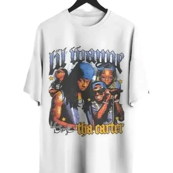 Lil Weezy Tha Carter T Shirt, Rap Hip Hop Music Shirt, Personalized Casual T-Shirt Hoodie, Sweatshirt | ZylaModa.com