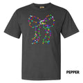 Lit Holiday Bulb Bow Comfort Colors T-Shirt 'NLB' Hoodie, Sweatshirt | ZylaModa.com