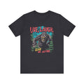 Live Laugh Leave Me Alone Shirt, Bigfoot Humor Retro Comic Tee, Aesthetic Funny Sasquatch Apparel, Vintage Style Grundgy...